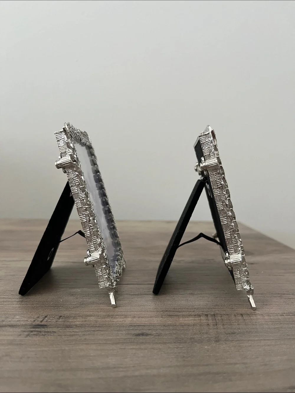 Tahari Silver Leaf Laurel Picture Frames Set